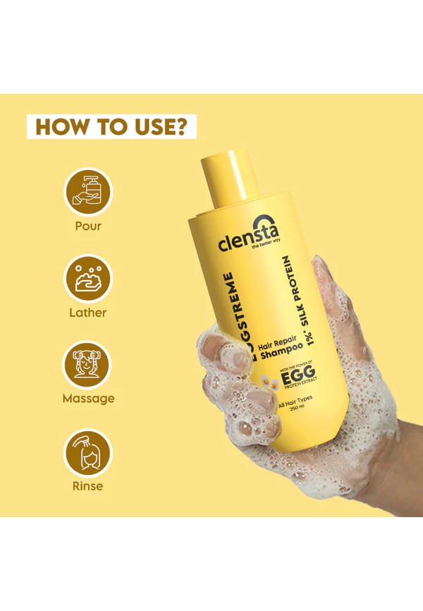 Eggstreme Hair Conditioner With Biotin, Egg Protein & Hydrolyzed Silk Protein – thumbnail 3