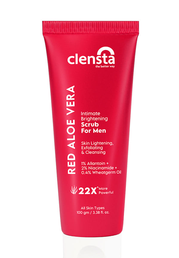 Red Aloe Vera Intimate Brightening Scrub For Men Red Aloe Vera Intimate Brightening Scrub For Men