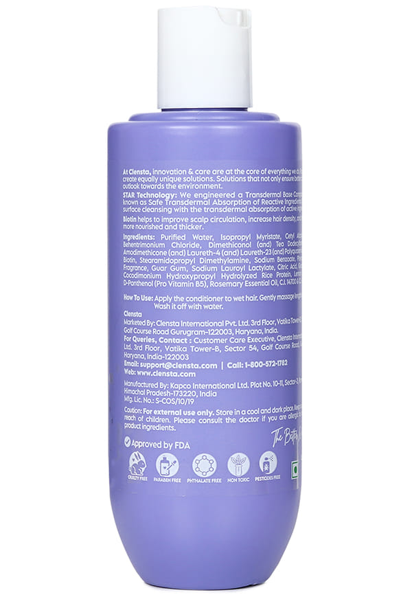 Rosemary Hair Fall Control Conditioner With Rosemary & Biotin – thumbnail 2