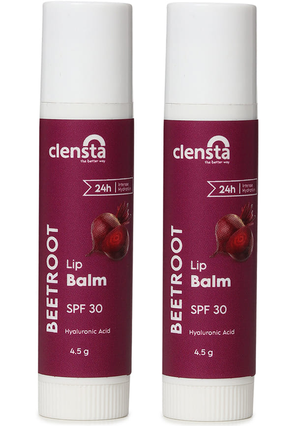 Beetroot Lip Balm With Hyaluronic Acid Spf 30 With Beetroot & Hyaluronic Acid