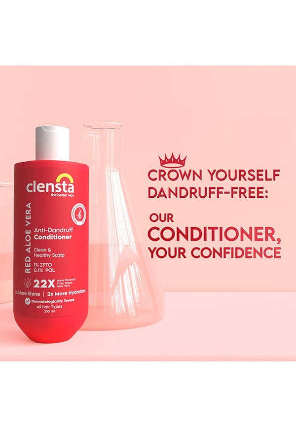 Red Aloe Vera Anti-Dandruff Conditioner With Zpto & Red Aloe Vera – thumbnail 2