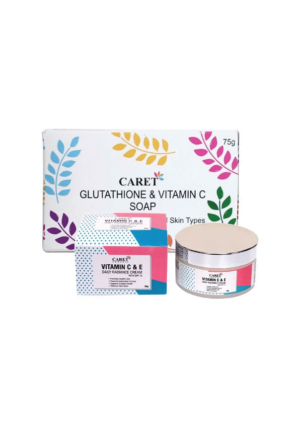 Daily Radiance Cream And Glutathione Soap