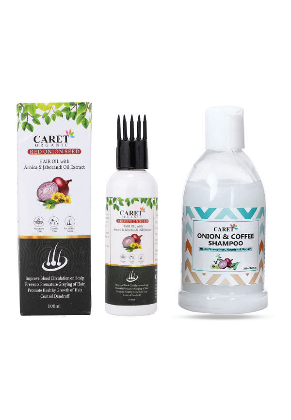 Onion Shampoo And Onion Hair Oil