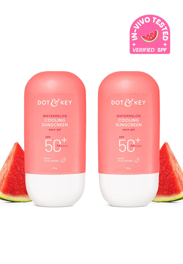 Watermelon Cooling Sunscreen, IN-VIVO Tested SPF 50+ PA++++