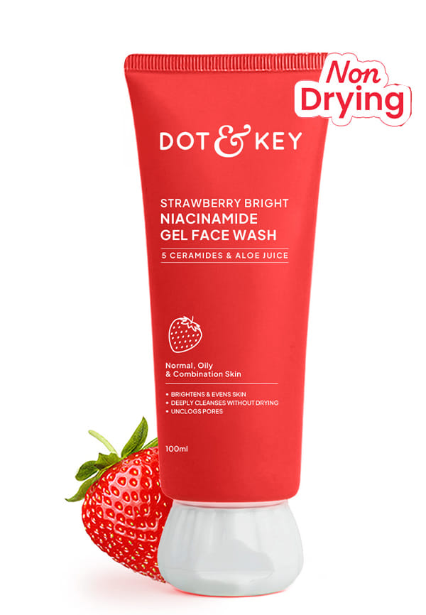Strawberry Bright Niacinamide Gel Face Wash