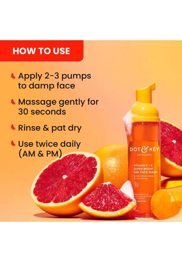 Vitamin C Super Bright Foaming Face Wash – thumbnail 6
