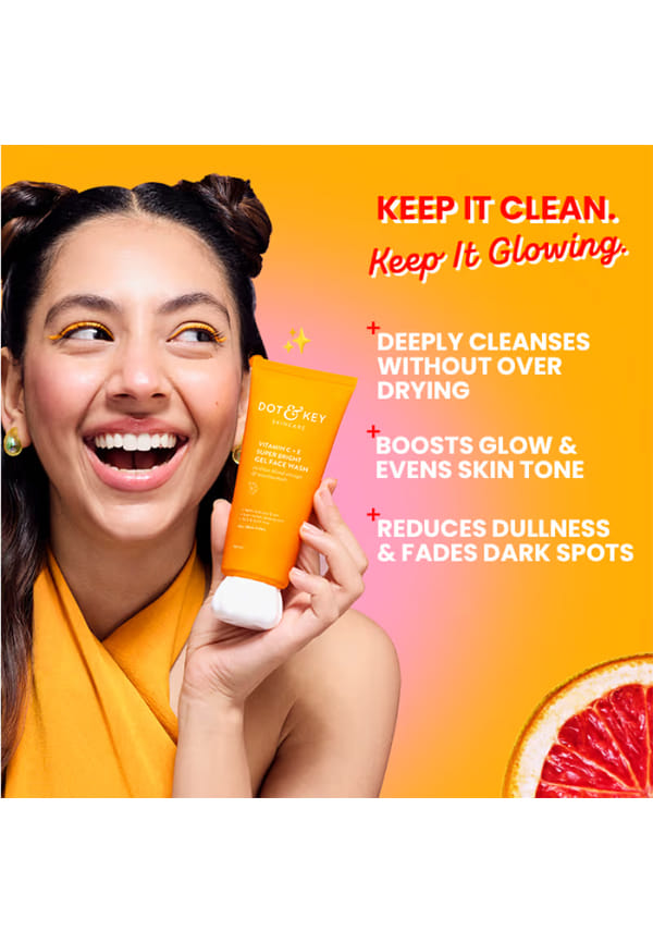 Vitamin C + E Super Bright Gel Face Wash – thumbnail 4