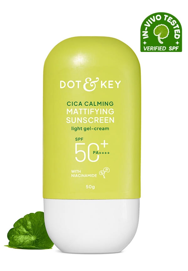Cica + Niacinamide Sunscreen, In-Vivo Tested SPF 50+ PA++++