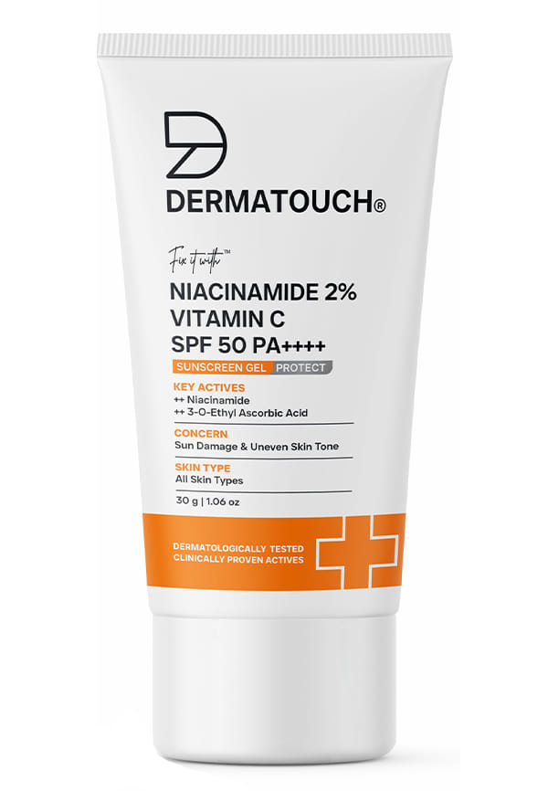 Niacinamide 2% Vitamin C Sunscreen for glowing skin, SPF 50+ PA ++++