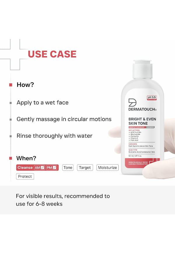 Bright & Even Skin Tone Gentle Cleanser – thumbnail 2