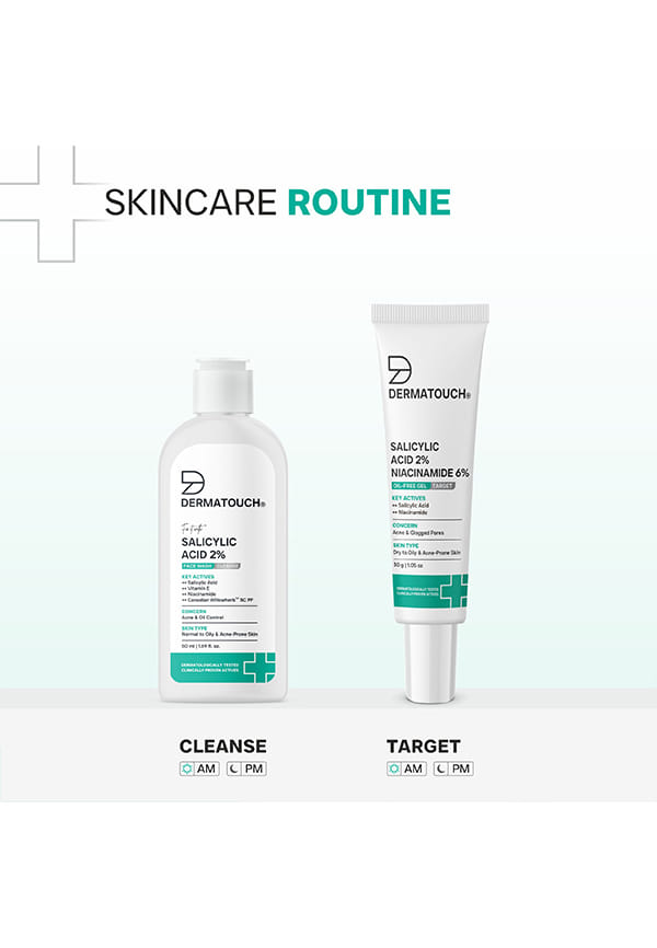 Acne Clear Duo | Salicylic Acid 2% Face Wash + Niacinamide 6% Acne Gel – thumbnail 5
