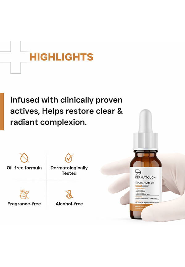 Kojic Acid 2% Serum,For Hyperpigmentation & Uneven Skin Tone – thumbnail 4