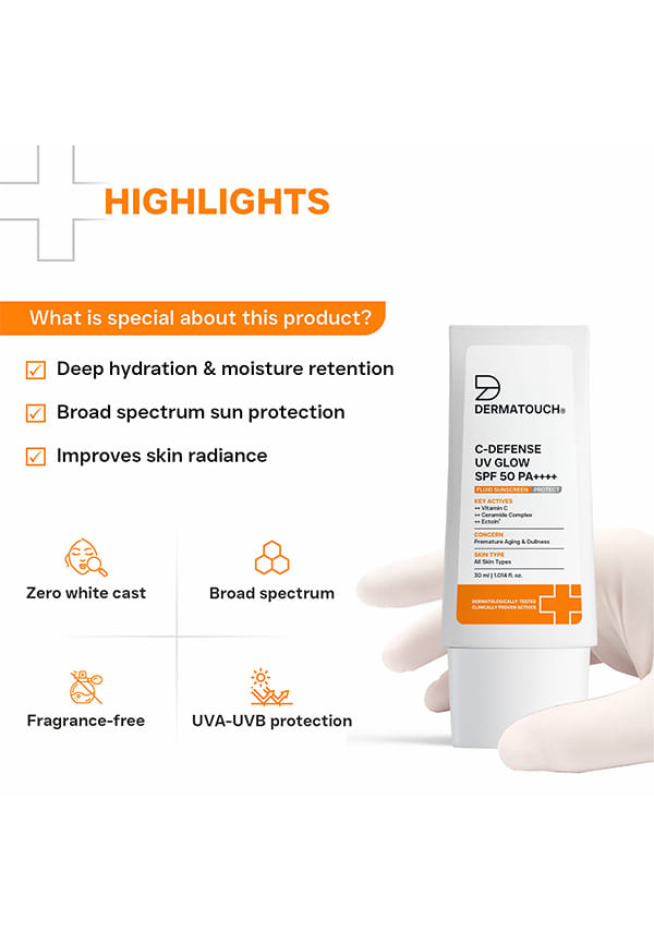 C-DEFENSE SPF 50 PA++++ Fluid Sunscreen – thumbnail 2