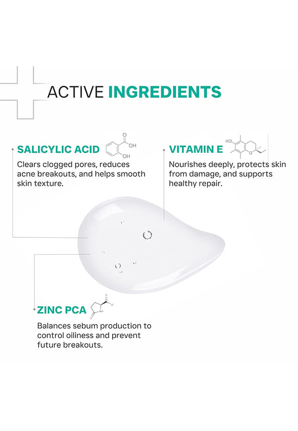 Acne Restore Duo | Salicylic Acid 2% Face Wash + Oil-Free Moisturiser – thumbnail 2