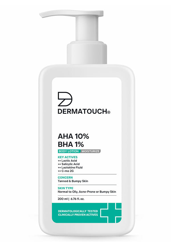 AHA 10% BHA 1% Body Lotion for Men & Women