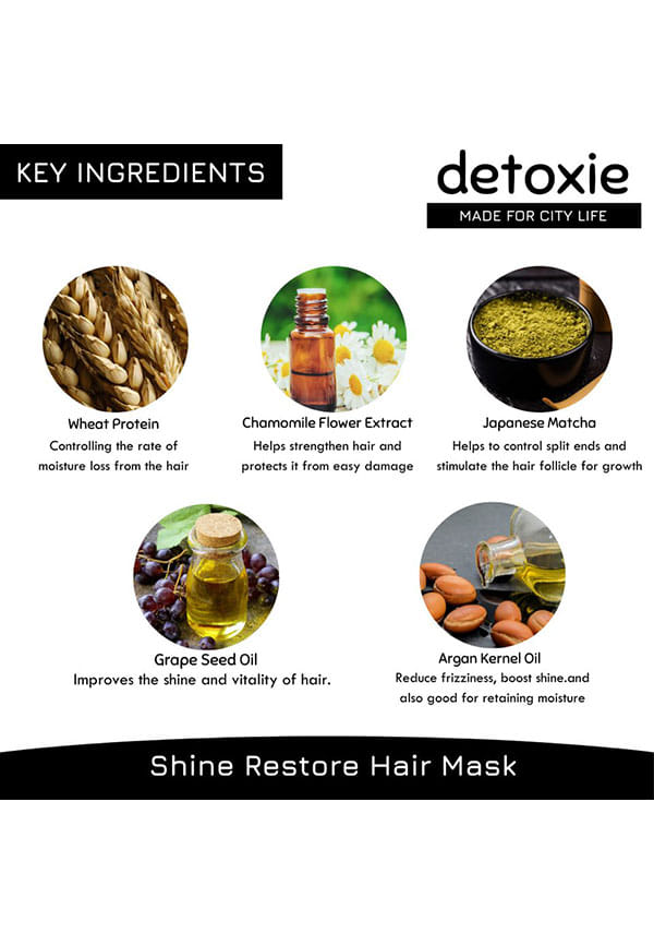 Keratin Repair & Shine Restore Strengthening Hair Mask – thumbnail 2