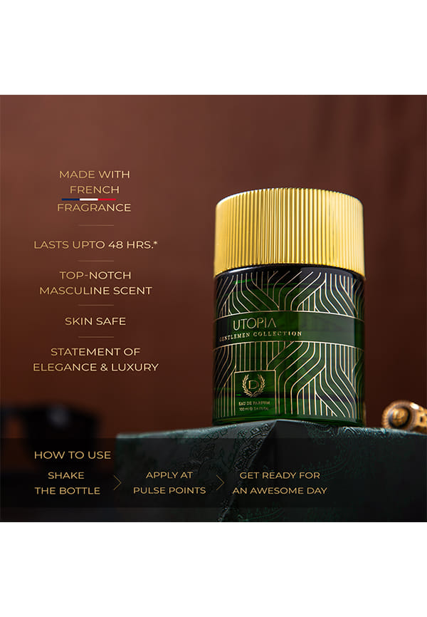 Gentlemen Collection Utopia EDP Long Lasting Perfume – thumbnail 2