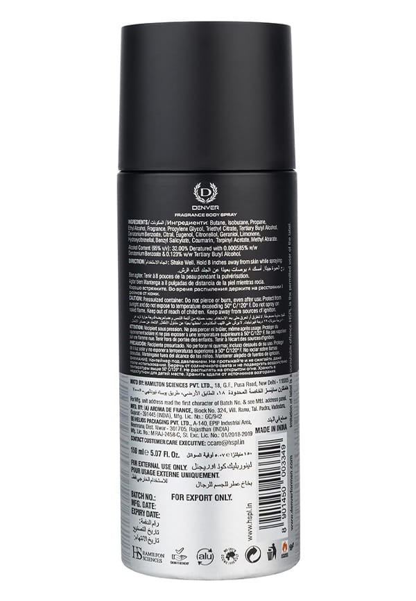 Black.Code Original Deodorant Body Spray – thumbnail 2