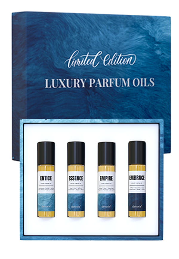 Limited Edition Gift Box - Luxury Parfum Oils (Attars)