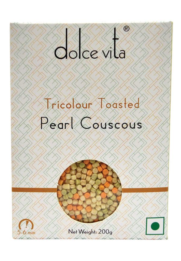 Tri-color Toasted Pearl Couscous