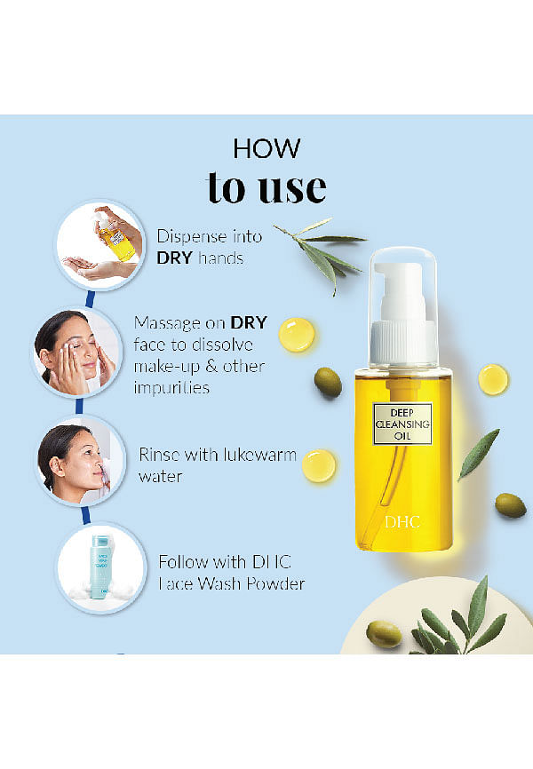 Deep cleansing deals oil for face