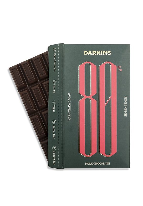 80% Artisanal Dark Chocolate Single Origin Karnataka