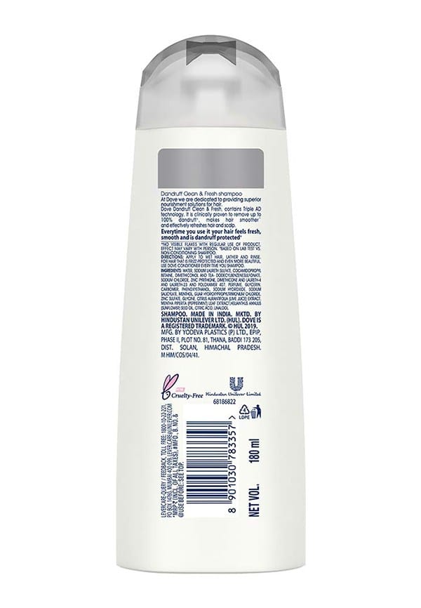 Dandruff Clean & Fresh Shampoo for Dry, Itchy & Flaky Scalp – thumbnail 2