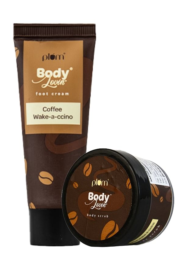 Coffee Wake-a-ccino Body Scrub & Foot Cream