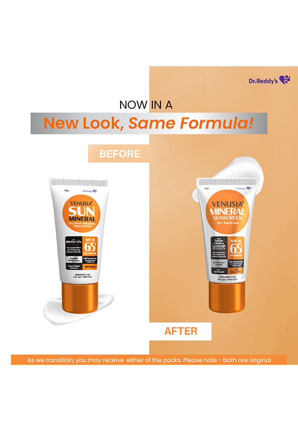 Mineral sunscreen SPF65I Full spectrum protection I UVA UVB Blue light protect I with Anti-oxidant – thumbnail 8