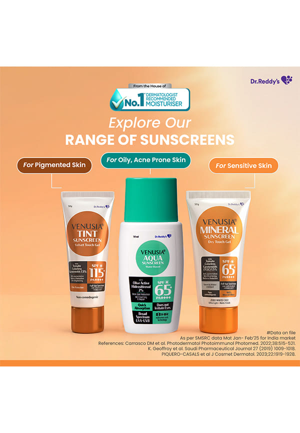 Mineral sunscreen SPF65I Full spectrum protection I UVA UVB Blue light protect I with Anti-oxidant – thumbnail 9