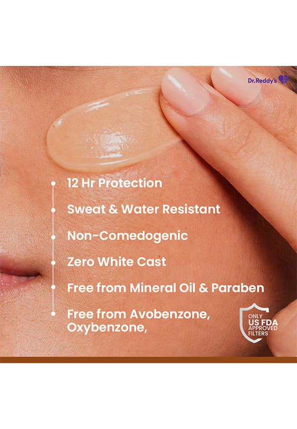 Tinted sunscreen SPF115I Full spectrum protection I UVA UVB Blue light protect – thumbnail 5