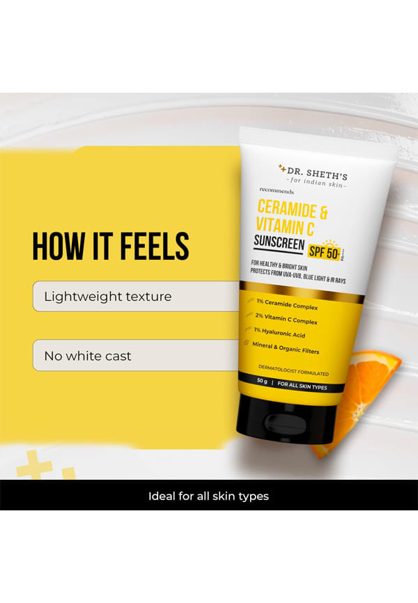 Ceramide & Vitamin C Sunscreen Long Lasting – thumbnail 2