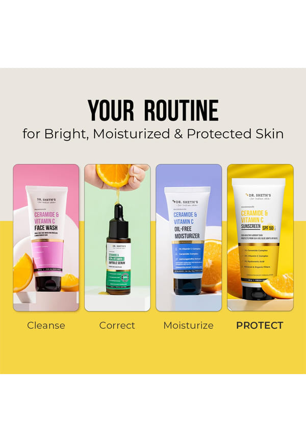 Ceramide & Vitamin C Sunscreen Long Lasting – thumbnail 5