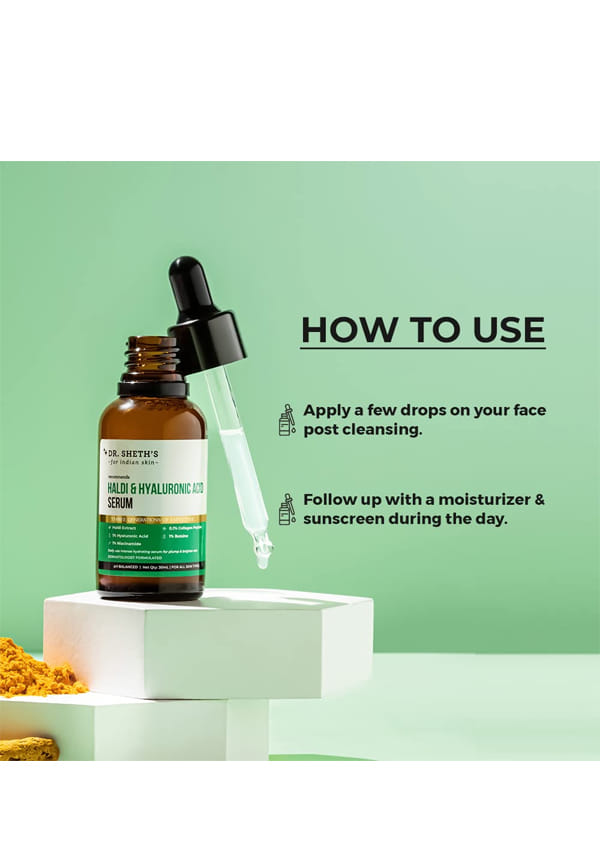 Haldi & Hyaluronic Acid serum – thumbnail 3