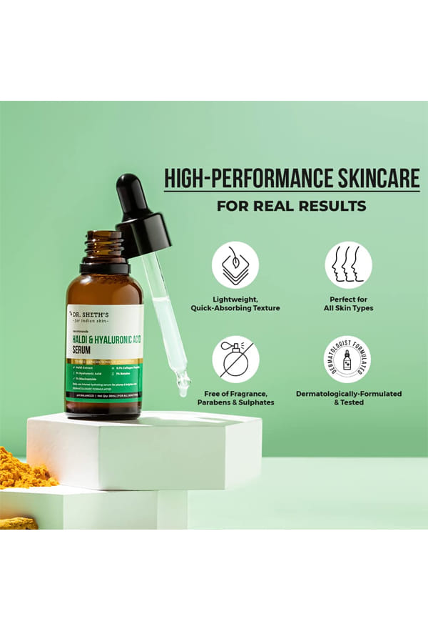 Haldi & Hyaluronic Acid serum – thumbnail 5
