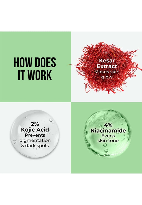 Kesar & Kojic Acid Serum – thumbnail 3