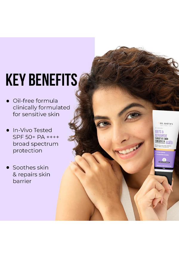 Oats & Ceramide Sensitive Skin Sunscreen – thumbnail 2