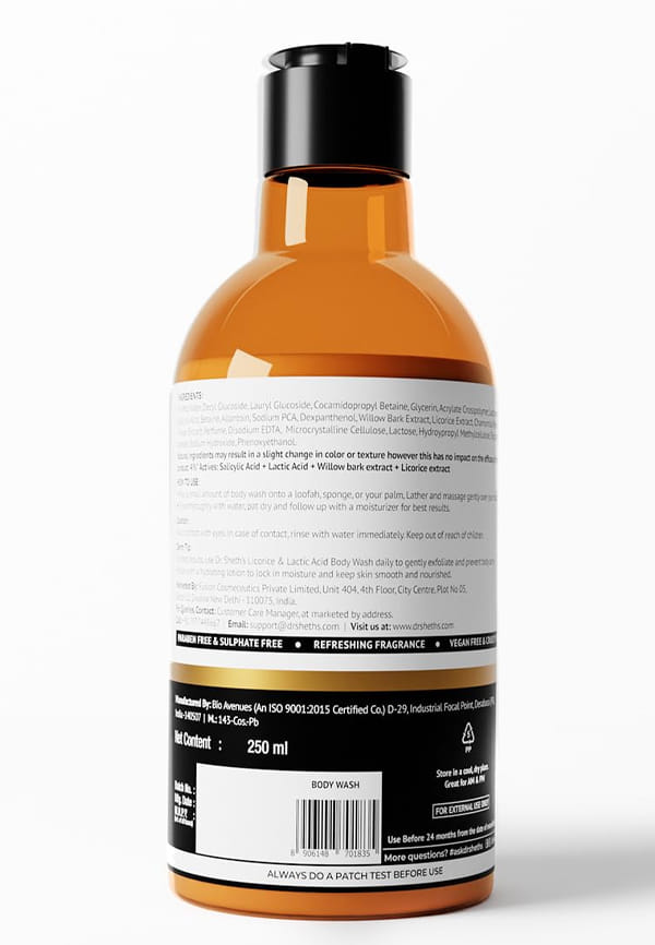 Licorice & Lactic Acid Body Wash – thumbnail 2