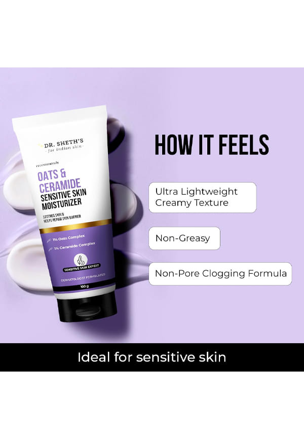 Oats & Ceramide Sensitive Skin Moisturizer – thumbnail 3