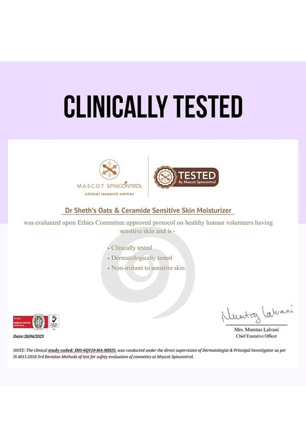 Oats & Ceramide Sensitive Skin Moisturizer – thumbnail 5