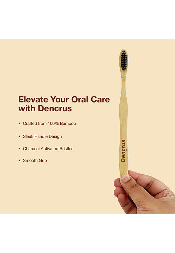 Natural Clean Bamboo Toothbrush | Charcoal Activated Soft Bristles – thumbnail 2