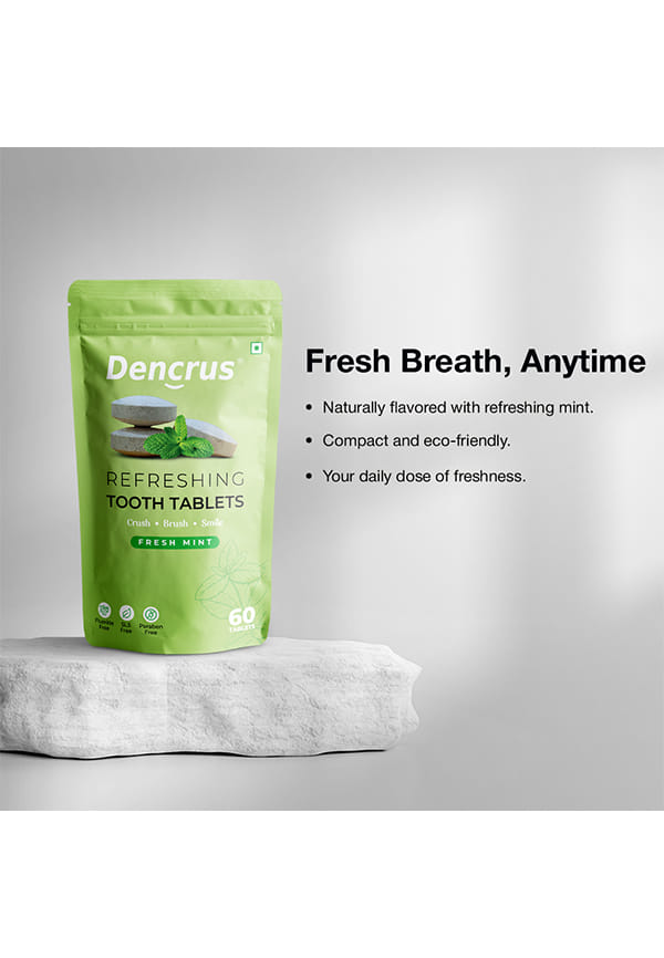 Tooth Tablets | REFRESHING MINT Flavour – thumbnail 3
