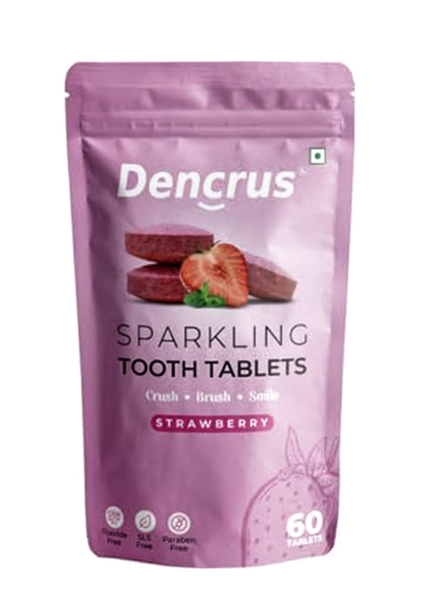Tooth Tablets | STRAWBERRY Flavour