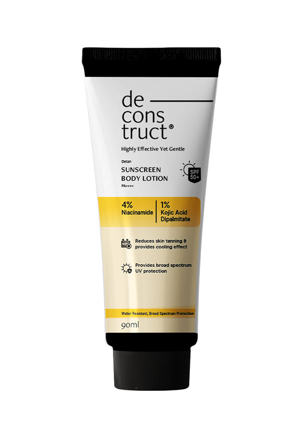 Detan Sunscreen Body Lotion with SPF 50+