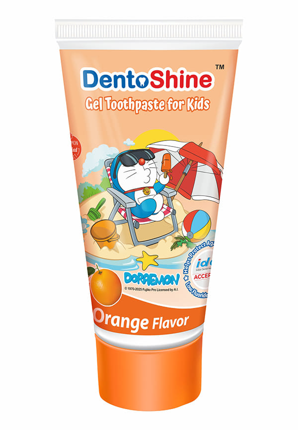 Orange Flavor Gel Toothpaste for Kids (Doraemon) Orange Flavor Gel Toothpaste for Kids (Doraemon)