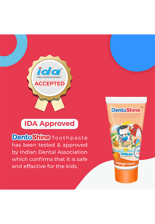 Orange Flavor Gel Toothpaste for Kids (Doraemon) – thumbnail 4