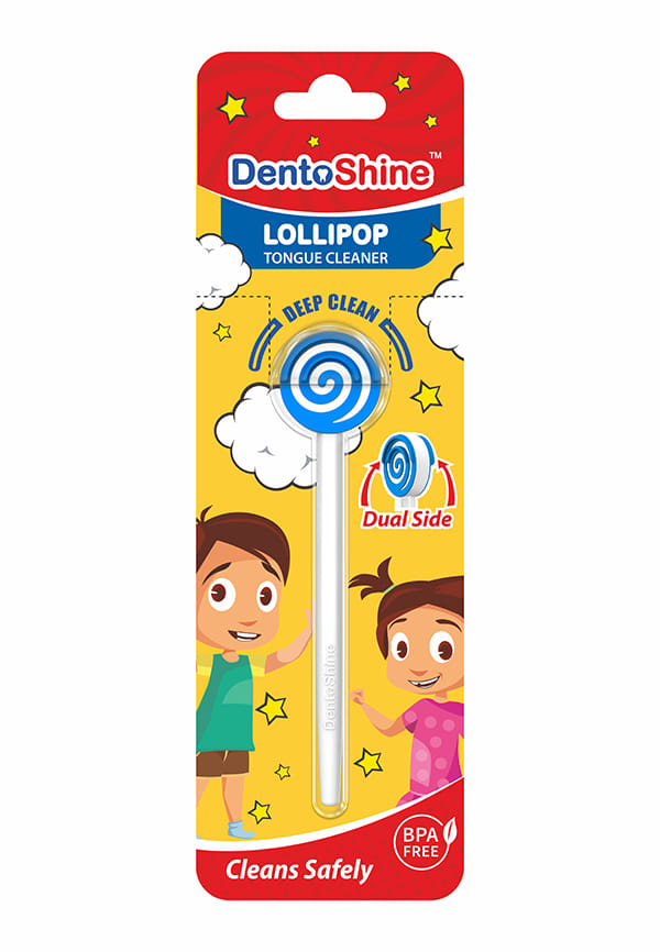 Lollipop Tongue Cleaner for Kids