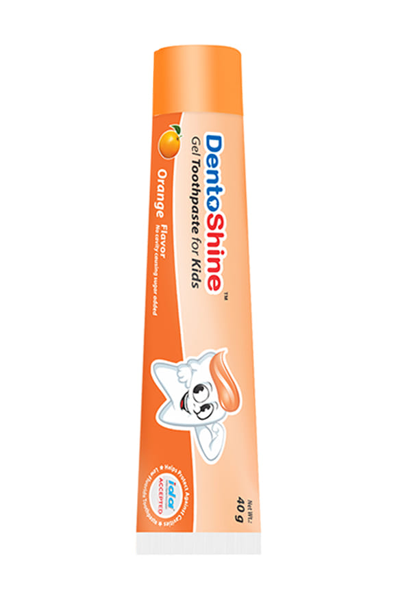 Gel Toothpaste for Kids - Orange Flavor