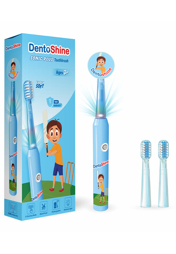 Sonic Plus Electric Toothbrush for kids (Ages 3+) Sonic Plus Electric Toothbrush for kids (Ages 3+)