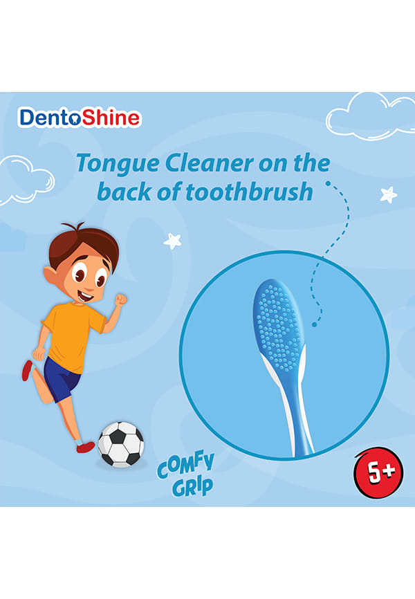 COMFY Grip Toothbrush for Kids (Ages 5+) – thumbnail 3